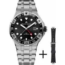 MAURICE LACROIX Aikon GMT Edelstahl 44 mm AI6158-SS00F-330-A