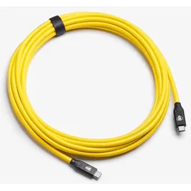 cobratether USB-C auf USB-C 5 m Gelb