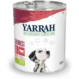 Yarrah Bio-Bröckchen mit Rind 6 x 820 g