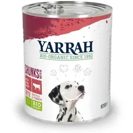 Yarrah Bio-Bröckchen mit Rind 6 x 820 g