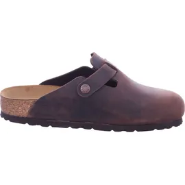 Birkenstock Boston Nubukleder geölt habana 41