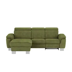 Kollektion Kraft Ecksofa  Beata ¦ grün ¦ Maße (cm): B: 234 H: 80 T: 163