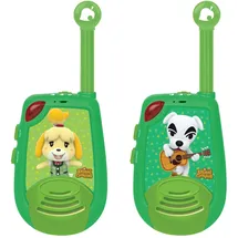 Lexibook Animal Crossing, Walkie-Talkies 3D | 2km Grün,