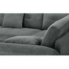 bobb Ecksofa Lindsay ¦ grau ¦ Maße (cm): B: 255 H: 91 T: 225.0