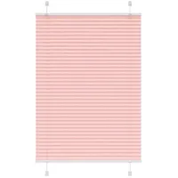 VidaXL Plissee Rosa 85x150 cm Stoffbreite 84,4 cm Polyester,