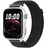 Weiß Stoffarmband Black Night