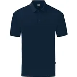 Jako Polo Organic Stretch blau XXL