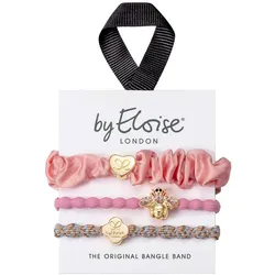 By Eloise Think Pink - Two Ways to Bangle Haargummis 3 ct 