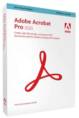 Adobe Acrobat Pro 2020 OEM (1 User - perpetual) Windows