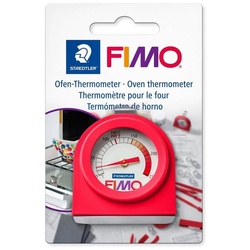 STAEDTLER Spielwerkzeug FIMO 8700-22, (1x, 1-tlg., Blisterkarte mit 1 Ofen Thermometer), Zubehör Bastelbedarf Modelliermasse rot