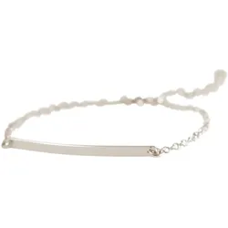 Gemshine Armband Filigran Armbänder & Armreife   Grau Damen 