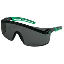 Uvex astrospec 2.0 Schweißer-Schutzbrille - As Af grau schwarz/grün 9164145