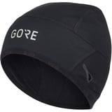 Gore Wear Winddichte Herren Fahrrad-Mütze, M WINDSTOPPER Thermo Beanie, Größe: 60-64/L, Farbe: Schwarz,