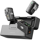 DJI Mic 2 2 Sender + 1 Empfänger + Ladecase, Shadow Black