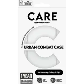 care by panzerglass Galaxy Z Flip7 Handyhülle transparent