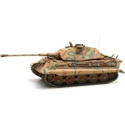 ARTITEC 387.74-CM H0 Kampfpanzer Tiger II Porsche Turm Resin Fertigmodell