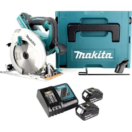 Makita DHS 710 RGJ 36V Akku-Handkreissäge 190 mm + 2x Akku 6,0Ah + Ladegerät + Makpac