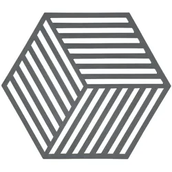 Zone Denmark - Hexagon Untersetzer, grau