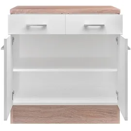 Flex-Well Unterschrank Samoa 80 x 60 x 85 cm Weiß