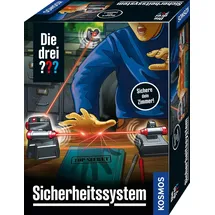 Die Drei ??? Sicherheitssystem von KOSMOS 632489, Alarmanlage mit LED-Technik, Detektiv Spielzeug Set für Kinder ab 8 Jahre, sichere dein Kinderzimmer ab, Gadget, Geschenk, Die drei Fragezeichen