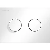 Laufen Groove, WC-Betätigungsplatte - weiß