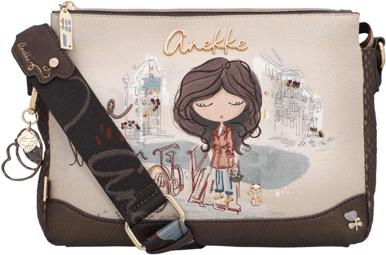 Anekke Damen Schultertasche Tulip multicolour