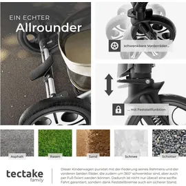 Tectake Mats Beige/Grau