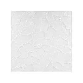 Decosa Deckenplatte Valencia 50 cm x 50 cm Weiß