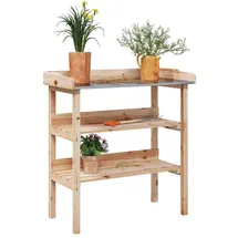 vidaXL Pflanztisch 78 cm braun