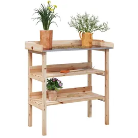 vidaXL Pflanztisch 78 cm braun