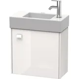 Duravit Waschtischunterschrank wandhängend 48,4 × 44,2 × 23,9 cm, in Weiß Hochglanz