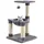 Goplus Katzenhängematte 64cm Grau