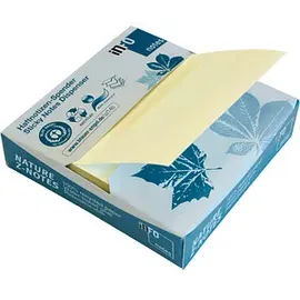 Info Z-Notes Recycling Haftnotizen gelb, 1 Pack