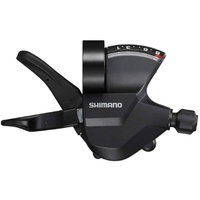 Shimano Unisex – Erwachsene SL-M315 Schalthebel, schwarz, 8-Fach