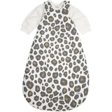 Meyco Baby Panther Schlafsack 2-teilig, gefüttert (aus 100 % Baumwolle, mit Rundum-Reißverschluss, hautfreundlich, Faltenresistent, Größe: 74 / 80), Neutral