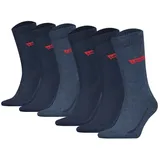 Levi's Socken 6er Pack Blau 43-46