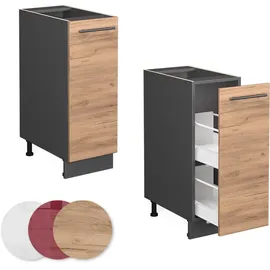 Vicco Apothekerschrank Fame-Line 30 x 51,6 x 82 cm Gold