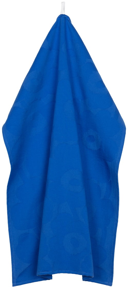 Marimekko - Unikko Geschirrtuch, dunkelblau / blau