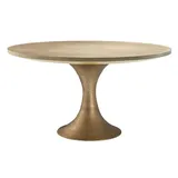 Casa Padrino Ø 140 cm beige/gold