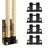Trutzholm Holzstapelhilfe Stahl 34 x 10 cm 4 Stk schwarz