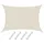 AMANKA UPF50+ UV Sonnensegel 3x4 Polyester Rechteck Wasserabweisend Garten Balkon Beige