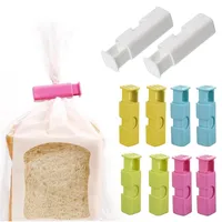 DOKRIN Müllsackständer,10 feuchtigkeitsbeständige Verschlussclips für Plastiktüten, geeignet für Snackbeutel, Brotbeutel und Milchpulverbeutel