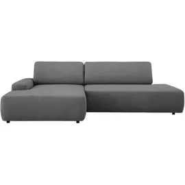 Home Affaire Eckcouch Cord 2-Sitzer Grau