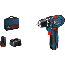 Bosch GSR 12V-15 Professional inkl. 2 x 2 Ah 060186810F
