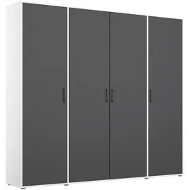 Rauch Wäscheschrank VOYAGER Otto ́s Choice 187 x 194 x 53 cm Grau/Weiß