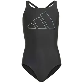adidas Big Bars Badeanzug Black 128