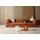 Innovation Living Schlafsofa Grand CozyPad Stoff Rust Orange