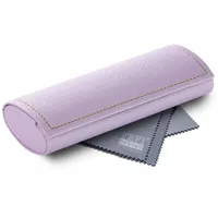 FEFI Brillenetui Hardcase: “PASTELL”, Set aus 1 Etui + hochwertigem Mikrofasertuch rosa