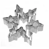 Neustanlo Keksausstecher Eiskristall 3-tlg. Edelstahl