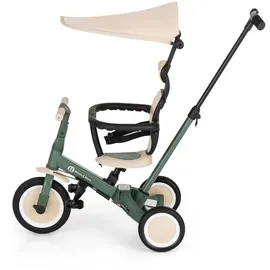 Petite&Mars - Kinder-Dreirad 5in1 Turbo PLUS (Misty Green) | Grün